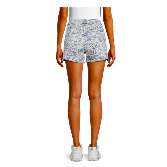 No Boundaries Juniors High Rise Denim Shorts Size - Picture 3 of 4